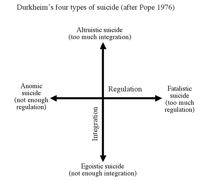 Suicide by durkheim